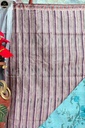 Green Bapta Silk Saree with Beautiful Sculpture Design in Pallu, Beautiful Printed Body with Unstitched Blouse Piece-2